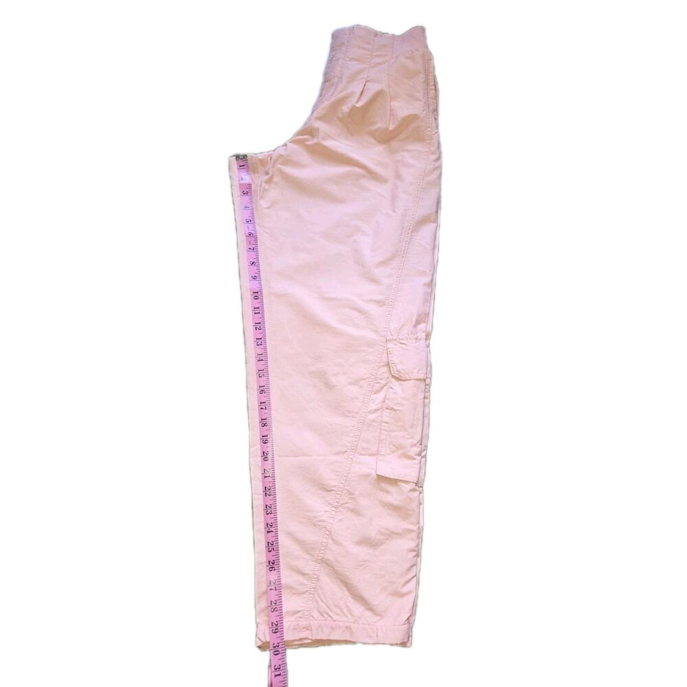 Free People Movement mesmerize me Cargo Pants In Sunkissed Pink Size Small - Picture 11 of 11